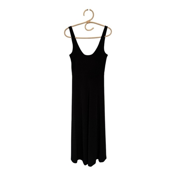 J. Crew Black Knit Elliot Dress Matte Black Size XS NEW Style BS814 Tank Knit - Picture 3 of 15
